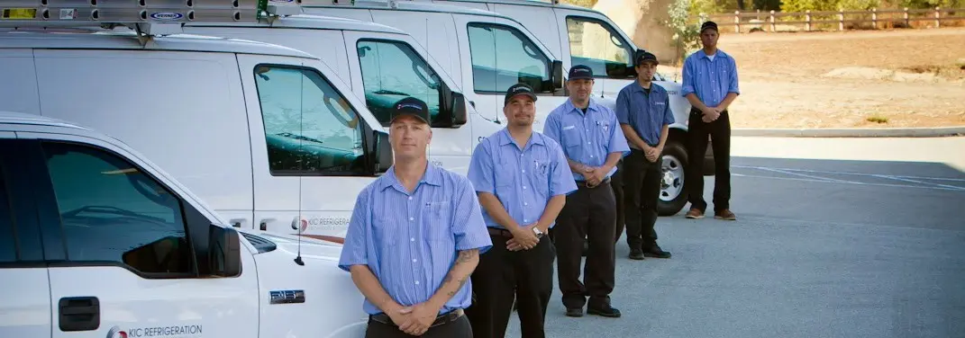 KIC Refrigeration crew ready for Mini Split Repair jobs across Highland Springs
